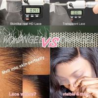 Peluca Larga Negra Natural 12A de Cabello Remy Brasileño Doble Trama HD Sin Gel 2x6 Dorada Lisa Cerrada al por Mayor