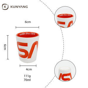 Tazas <span class=keywords><strong>de</strong></span> Café <span class=keywords><strong>de</strong></span> Cerámica Personalizadas <span class=keywords><strong>de</strong></span> Fábrica, Dos Tonos, con Logotipo Personalizable, sin Asa, Venta al Por Mayor - Product Image 3