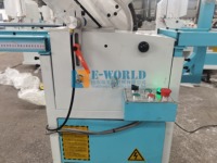 Sierra de Corte Eworld de Cabezal Único, Alimentada por Motor de Aluminio, 2.2kW, Modelo 450A 45/90, con 1 Año de Garantía para Marcos de Ventanas