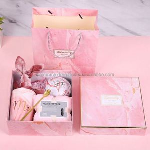 New Product Ideas 2023 Cute Beautiful Anniversary Gift Set with Bunny Coffee <b>Cup</b> Towel Customizable Colors for Girlfriend Lovers - Product Image 1