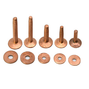 #9 Đinh Tán Và Đai Bằng Đồng Nguyên Khối Cho Da - Product Image 3