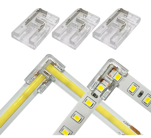 Conectores para Tira de <span class=keywords><strong>LED</strong></span> RGB de 2 Pines, 5mm 8mm 10mm, <span class=keywords><strong>Conector</strong></span> para Tira de <span class=keywords><strong>LED</strong></span> COB, Material de Contacto de Cobre, Carcasa de PC, Clasificación de 5A - Product Image 3