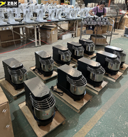 ZBX HM-5TD Industriële Automatische Hefkop Hoge Productiviteit 2kg 4kg Borstelloze Motor Broodmachine Spirale Deegmixer