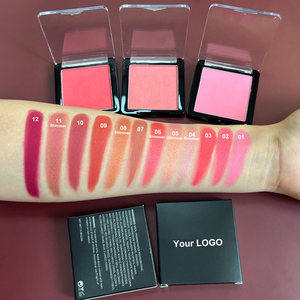 Colorete en Polvo de Larga Duración al por Mayor con Logotipo Personalizado, Colorete de Lujo para Mejillas Vegano y Libre de Crueldad Animal de Marca Privada con Alta Pigmentación - Product Image 2