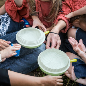 Phong cách mới hộ gia đình 3D Silicone khuôn <span class=keywords><strong>b</strong></span>ánh dễ thương hình tròn Charlotte Baking Pan ren thiết kế máy rử<span class=keywords><strong>a</strong></span> chén an toàn Baking công cụ thiết lập - Product Image 3