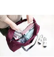 घरेलू कस्टम यात्रा duffle भंडारण बैग पोर्टेबल foldable ऑक्सफोर्ड कपड़े यात्रा सामान बैग