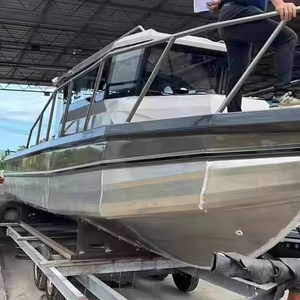 Yacht de sport de luxe de 9 m, <span class=keywords><strong>bateau</strong></span> de pêche en aluminium à pont ouvert, <span class=keywords><strong>moteur</strong></span> facile à utiliser avec <span class=keywords><strong>moteur</strong></span> hors-bord pour le divertissement - Product Image 4