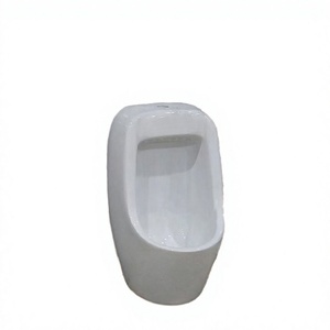 Urinario de Cerámica Blanca con Sensor, Montado en la Pared, con Descarga por Gravedad, para Baños Públicos y de Jardín de Infancia - Product Image 3