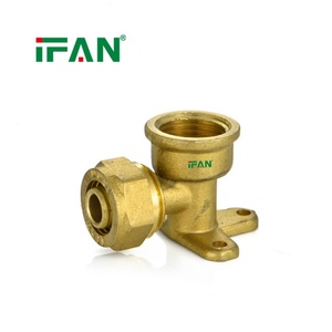 IFAN Suministro Profesional de Accesorios de Compresión PEX <span class=keywords><strong>Multicapa</strong></span>, Conexiones de Latón de <span class=keywords><strong>16</strong></span>-32MM, Codo y T en Latón para Compresión - Product Image 2