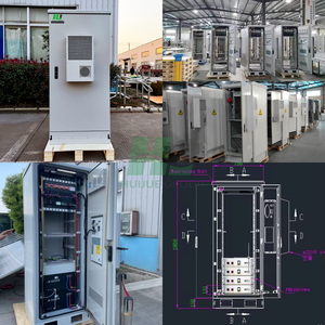 Ip65 야외 서버 27U 40U 45U 랙 데이터 업 배터리 캐비닛 19 인치 네트워크 랙 선반 텔레콤 냉각 캐비닛 - Product Image 3