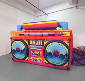 装飾用大型巨大インフレータブルラジオモデルの広告宣伝 - Product Image 4
