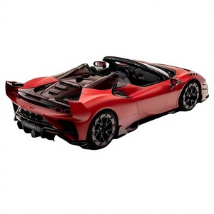 Kits de carrosserie pour Ferrari SF90, série M, en fibre de carbone : pare-chocs avant, pare-chocs arrière, jupes latérales, aileron arrière, évents de garde-boue - Product Image 3