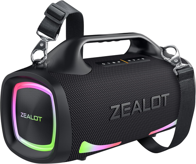 Factory Direct Wholesale ZEALOT 100W 24000mAh Booming Sound Speakers Wireless Speaker Dual Pairing 5.2