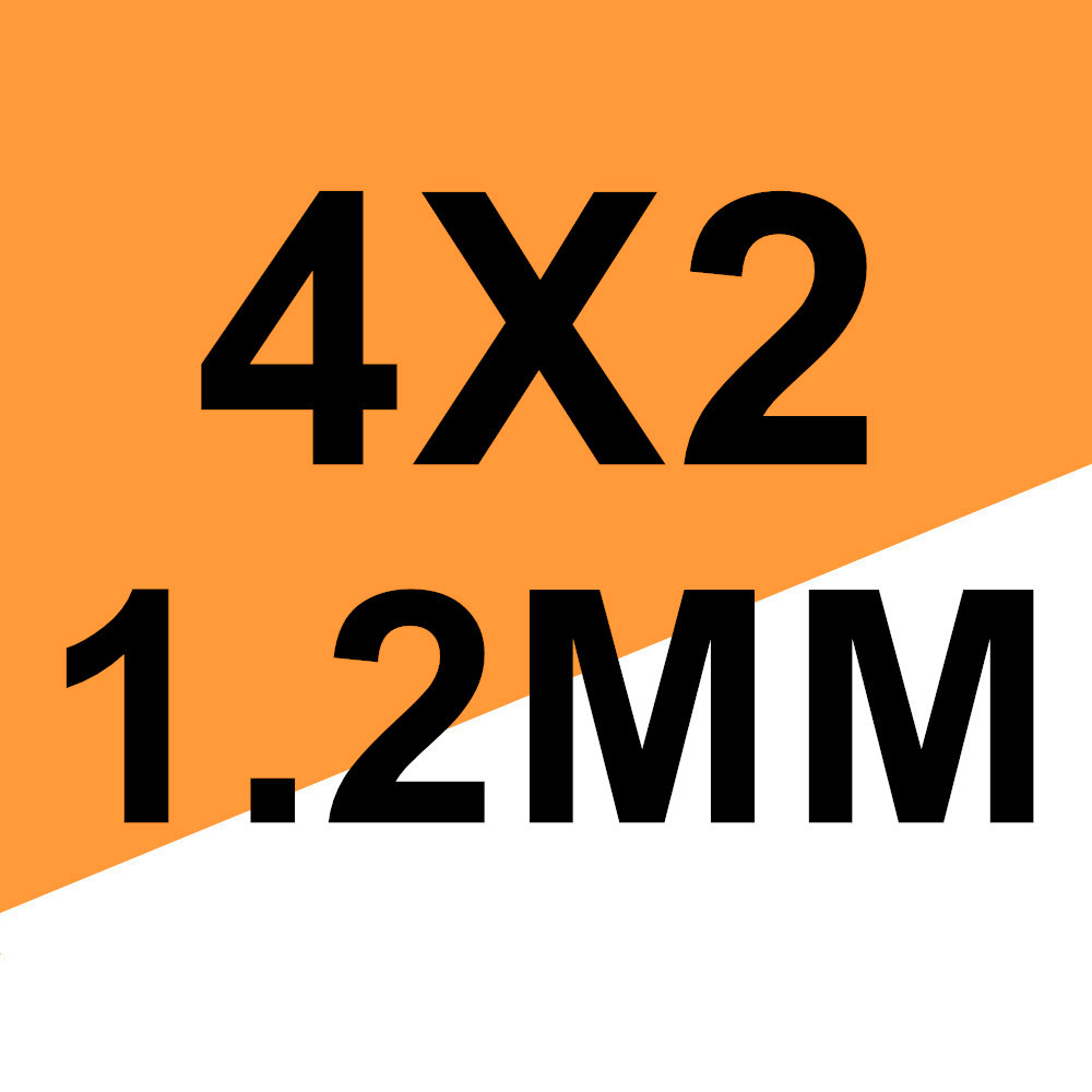 4x2 1.2mm thickness