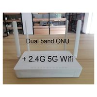 Eg8145v5 Xpon ONU double bande Gpon Epon 4GE+1TEL+2USB Unité de réseau optique 2.4G 5G Wifi Onu Ont Routeur