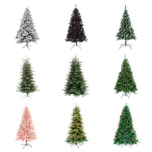 Arbre de Noël artificiel Arbre de Noël Petits arbres pré-éclairés avec lumières <span class=keywords><strong>LED</strong></span> et décorations - Product Image 4