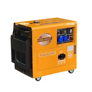 Silent or open type portable small size 3kw5kw7kw10kw12kw15kw 20kw water cooled power diesel generator set from china factory
