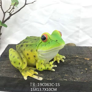 पशु खिलौने प्लास्टिक सिमुलेशन मेंढक मिनी लाक्षणिक रबर मेंढक खिलौना - Product Image 5