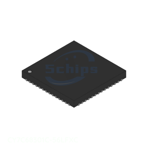 CY7C68301C-56LFXC Manufacturer Channel 56 VFQFN Exposed Pad Electronic Parts And Components Interface <b>USB</b> BUS <b>CONTROLLER</b>, CMOS - Product Image 1