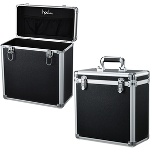 Estuche de Almacenamiento de Vinilos de Aluminio Premium con Capacidad para Más de 30 Álbumes LP, Caja Organizadora de Discos Resistente al Agua, Estuches de Exhibición - Product Image 1
