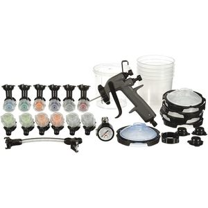 Kit de Pistola de Pintura Industrial 3M Performance 26878 con Boquilla de 2.0 mm, Sistema de Alimentación por Gravedad con 12 Repuestos - Product Image 1