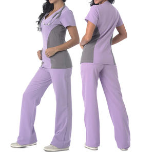 YH OEM Personalización Elegante Moda Grises Anatomía Rojo 4xl Yoga Cintura Pantalones Conjuntos <span class=keywords><strong>de</strong></span> uniformes <span class=keywords><strong>de</strong></span> enfermería Exfoliante médico para niñas altas - Product Image 1