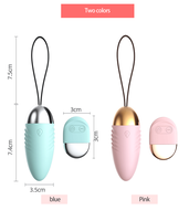 Mini-œuf vibrant télécommandé sans fil pour stimulation clitoridienne et point G, masseur pour adultes (18+)