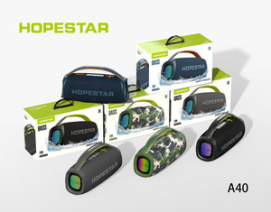 Hoạt Động Loa Không Dây Hy Vọng Sao A40 Bt5.0 Màu Xanh Răng Ipx6 Không Thấm Nước Rạp Hát Tại Nhà Hệ Thống Loa Ngoài Trời Loa Di Động - Product Image 5