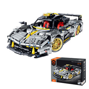 IM.MASTER 9814 Voiture de course super haute technologie Paganis <span class=keywords><strong>Zonda</strong></span> R Modèle Briques Puzzle Jouet Anniversaire pour enfants Ensembles de blocs de construction - Product Image 3
