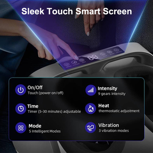 Portable Health Care Foot <b>Massager</b> Air Compression Improve Blood Electronics Wireless Shiatsu ST-JB513 Foot <b>Massager</b> Wholesale V - Product Image 6