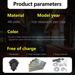 <span class=keywords><strong>Carenado</strong></span> de Motocicleta ABS de Inyección Personalizado para <span class=keywords><strong>Yamaha</strong></span> YZF <span class=keywords><strong>R1</strong></span> <span class=keywords><strong>2007</strong></span> 2008 YZF-<span class=keywords><strong>R1</strong></span> YZFR1 Kit de Carenados Y1007-110a - Product Image 2