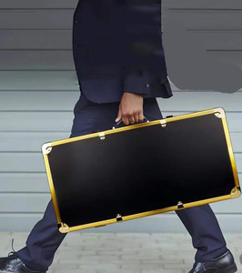 Boîte de rangement d'outils de barbier tondeuse à mots personnalisée boîte d'outils de barbier tondeuse personnalisée boîte de rangement d'outils de Salon de beauté - Product Image 6