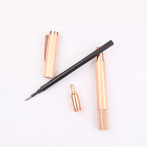 Bolígrafo de Lujo de Metal Completo con Tinta de Gel en Oro Rosa - Product Image 4