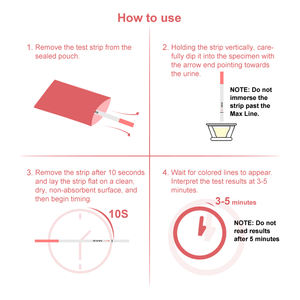 Bandelettes de <span class=keywords><strong>test</strong></span> de grossesse précises et rapides pour une détection précoce - Product Image 6