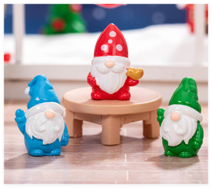 Mini Sweety Lovers Couple Figurines Miniature Craft fairy <strong>Garden</strong> <strong>Gnome</strong> Snowman Santa Claus House Christmas Ornaments for <strong>Garden</strong> - Product Image 5