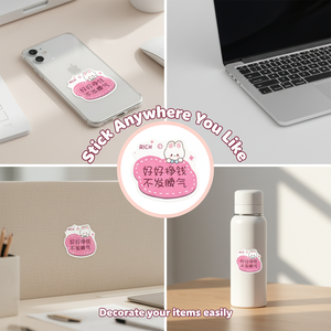 High-quality PVC outdoor vinyl stickers, custom logo printing holographic, waterproof, cartoon, personalized craftsmanship. - Product Image 2