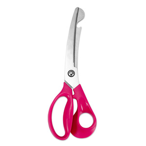 <b>Kitchen</b> <b>Scissors</b> Stainless Steel 8 In Rose Red Straight Head With Bottle Opener For Home Use - Product Image 4