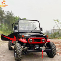 320cc automatique avec roues en alliage de 12 pouces CVT 4 temps Quad 2 4 seat utv J-eep adulte utv buggy voiture