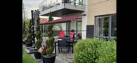 Vente en gros d'auvent rétractable motorisé personnalisé auvent pare-soleil étanche mural extérieur cadre en aluminium patio utilisation électrique