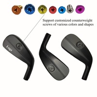 Vente en gros d'usine Club de golf hybride pour droitier Tête de fer Logo personnalisé Ensemble de golf hybride à manche en graphite en acier inoxydable forgé CNC