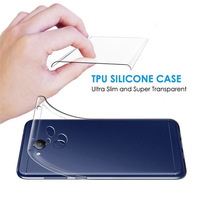 Pour iPhone 17 16 15 Pro Max étui de téléphone transparent 1.0mm couverture 14 16 17 Air Pro Max TPU clair étui de téléphone portable