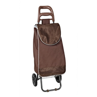 Chariot de produits manuels de haute qualité pour l'extérieur Bagages pliants Chariot de courses alimentaires Chariot de marché aux légumes Sac avec poignée