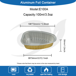 Đặc Biệt Hình Lá Hộp <span class=keywords><strong>Container</strong></span> Bao Bì Thực Phẩm Đảng Phục Vụ Món Tráng Miệng <span class=keywords><strong>Container</strong></span> Cho Baking Pie Khay Dùng Một Lần Bánh Công Cụ - Product Image 5