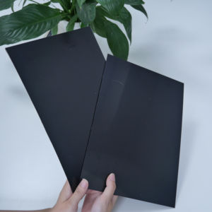 XINGYU工場直販カスタムカッティングブラック<span class=keywords><strong>ABS</strong></span>光沢プラスチックシート - Product Image 1
