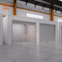 Petits conteneurs de stockage intérieurs de 20 pieds, commerciaux et extérieurs sur mesure, maison de conception intérieure personnalisée pour entrepôt