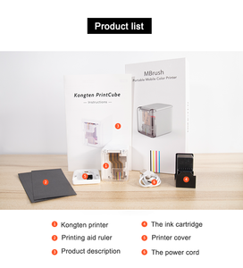 Mbrush Mini Máy In Nhỏ Xách Tay Máy In Màu Cho Điện Thoại Di Động Mini Máy In Phun Cầm Tay Máy In Không Dây Wifi Thực Phẩm Máy In - Product Image 2