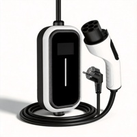 Pengisi Daya EV Portabel 3.5kW GB/T Charging Gun Home EVSE Energi Baru