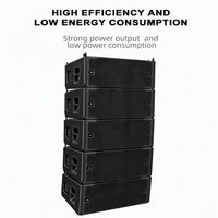 Système de sonorisation professionnel JL50A 12 pouces 3 voies Line Array 1000W RMS pour concerts en plein air
