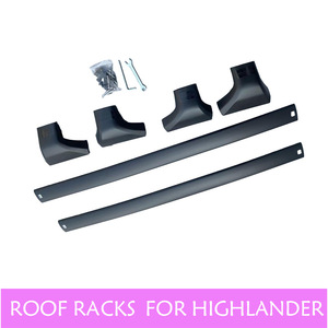 แร็คหลังคาอะลูมิเนียม 115x25x15 มม. สำหรับ Highlander พร้อมน็อตยึด - Product Image 2