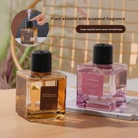 Diffuseur de parfum automatique sans flamme et sans alcool de 500 ml, grande capacité, appareil d'aromathérapie, parfum durable 3 mois, flacon carré